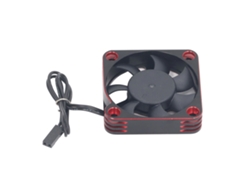 Ventilador De Enfriamiento Para Motor Rc 50mm 15000rpm Con Radiador De Aluminio Para Coche Rc Rojo