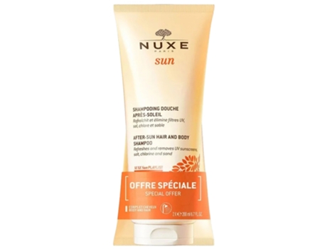 Sun Champú Ducha After Sun Cuerpo Y Cabello Lote de 2 X 200 Ml NUXE