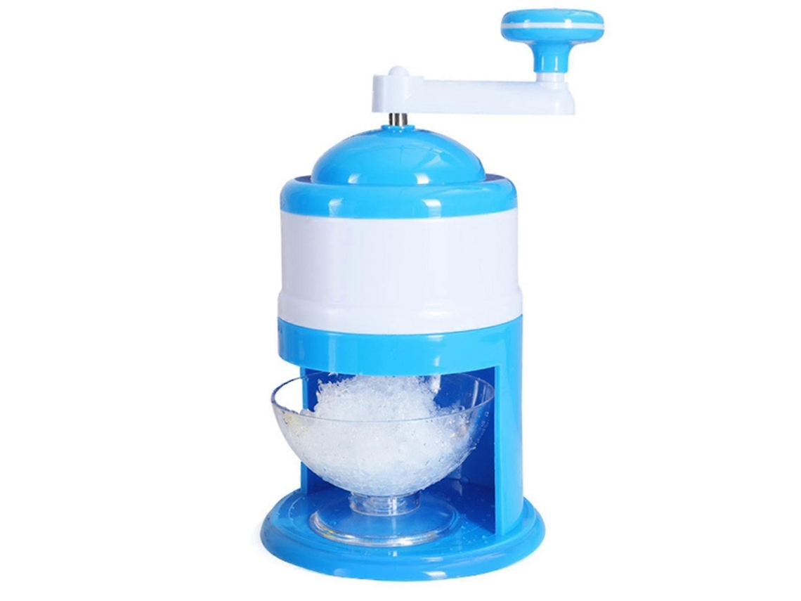 Trituradora de hielo manual pequeña para el hogar, minimáquina portátil para batidos de hielo T555 Rosewell