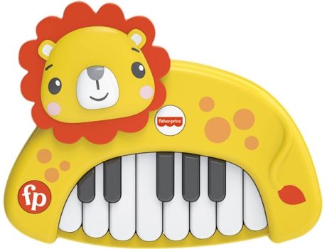 Juguete Musical FISHER PRICE Mi Primer Piano 13 Teclas León (Edad Mínima: 3 Años)
