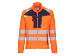 Camisa Portwest Dx4 Zip / Naranja Negro / L