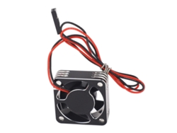 Ventilador de refrigeración universal para coches RC de 5/9 V - Plateado