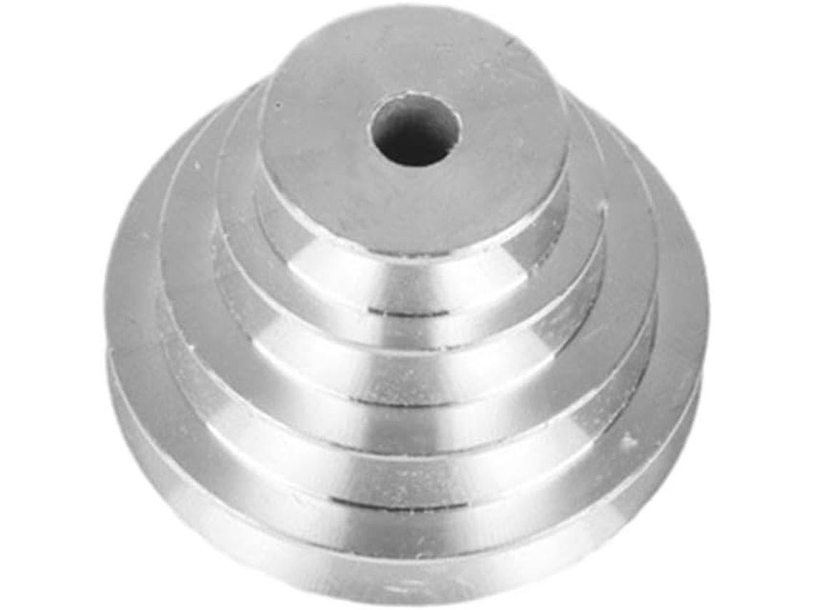 Aluminio Z4116, 3) Rueda De Polea Tipo Pagoda Para Taladro De Banco De Transmisión