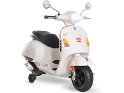 Moto Eléctrica HOMCOM Vespa Blanco