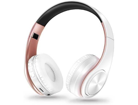 Auriculares Bluetooth JGB (On Ear - Micrófono - Blanco)