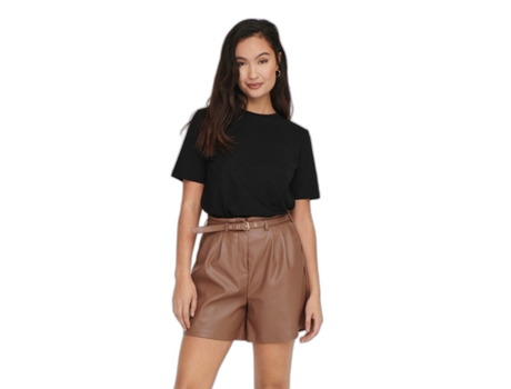 Camiseta para Mujer ONLY (XS - Negro)