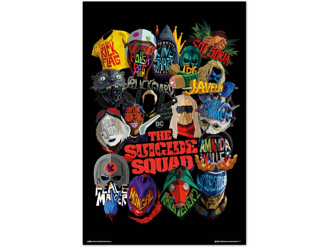 Póster ERIK GPE5519 Escuadron Suicida Graphics