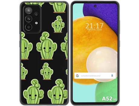 Carcasa Samsung Galaxy A52 / A52 5G / A52s 5G TUMUNDOSMARTPHONE Cactus Multicolor