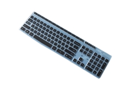 Protector de teclado de silicona delgado para teclado inalámbrico Mk345 K345, funda ergonómica para teclado, protectores blancos Ly Ebike