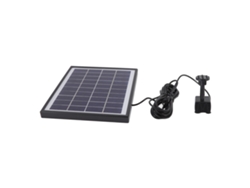 Bomba de agua solar portátil de 5,0 W y 12 V con protección antiobstrucción