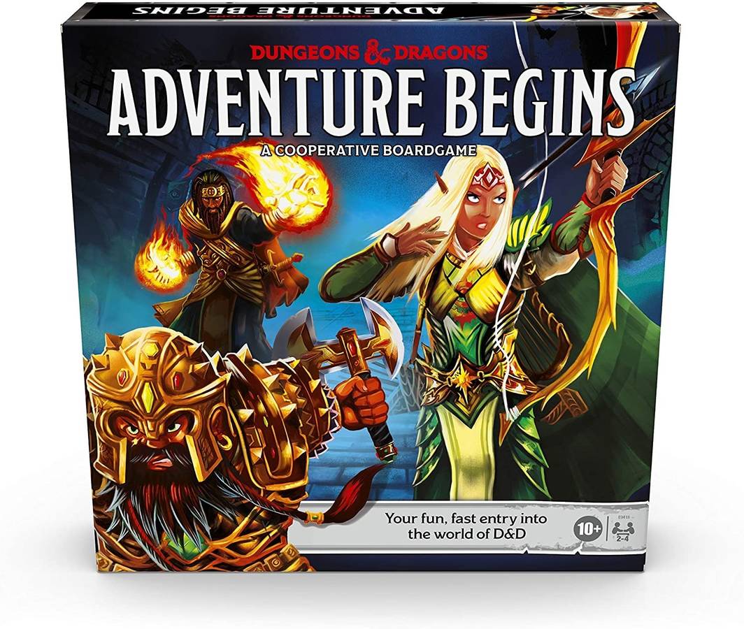 Juego de Mesa HASBRO GAMING Dungeons & Dragons The Adventure Begins (12 años)