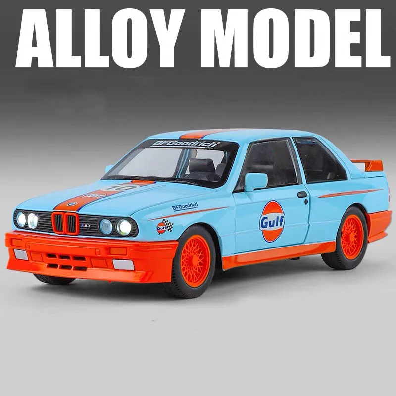 (azul) Coche De Juguete Modelo De Metal Fundido A Presión A Escala 1:24 Superdeportivo