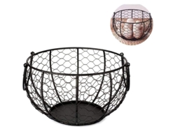 Cesta de almacenamiento Rebe-Cesta para huevos, frutas y verduras, ideal para el hogar y la cocina.