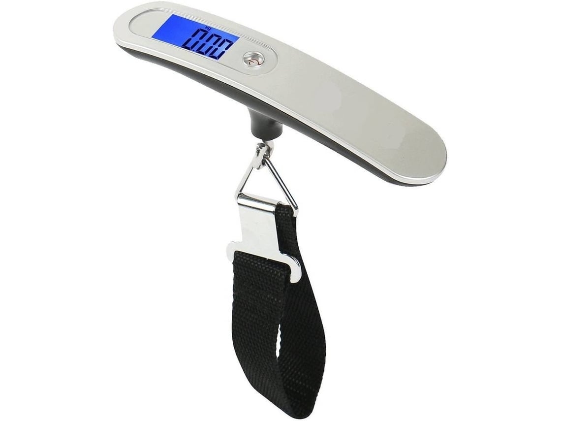 Balanza Electrónica De Viaje (capaz De Medir Hasta 50 Kg), Muy Duradera Y Multifuncional, Práctica Para Usar Durante Viajes, En Casa, De Cam