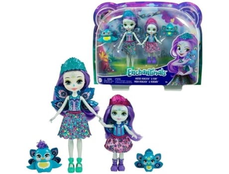 MuÁÂÁÂÁÂÁ±eca ENCHANTIMALS Enchantimals Hermanas Patter Y Piera Peacock (Edad MÁÂÁÂÁÂÁ nima: 4 AÁÂÁÂÁÂÁ±os)