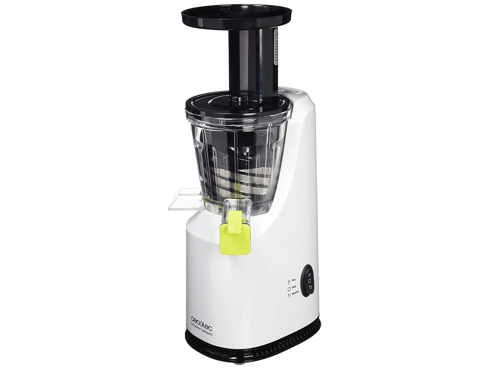 Licuadora Cecotec Cecojuicer compact 04038 prensa 45 rpm extractor 120w 3 120