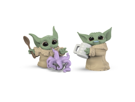 SORTIDO Baby Yoda set 2 figuras - Figura - Star Wars The Mandalorian Bounty Collection - 4 AÑOS+