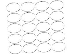 200 Bridas Metálicas De Acero Inoxidable, Clips Autoblocantes Para Cercas.