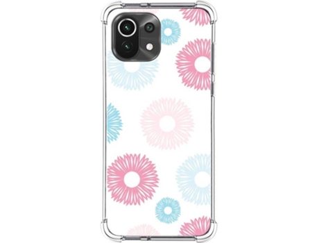 Carcasa Xiaomi Mi 11 Lite 4G TUMUNDOSMARTPHONE Dibujos Antigolpes Flores 06 Multicolor