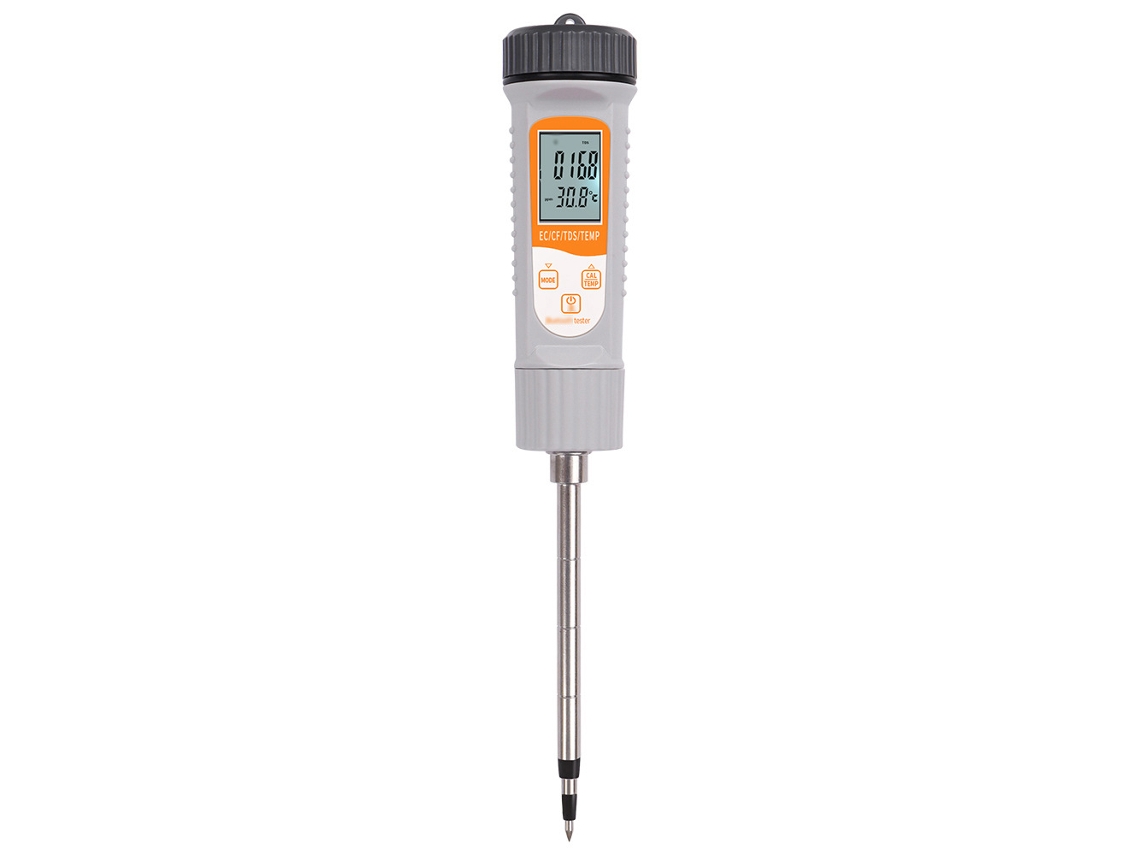Analizador De Suelo Multifuncional Tuya Bt Con Alta Precisión Para Medir Ec/cf/tds/temp En Jardines Y Plantaciones.