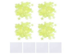 Pegatina luminosa en forma de estrella para decorar el hogar y fiestas.