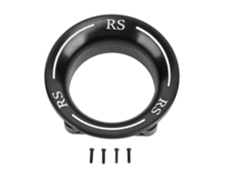 Cubierta de refrigeración de 25x25 mm para motor ESC de coche RC, color negro.