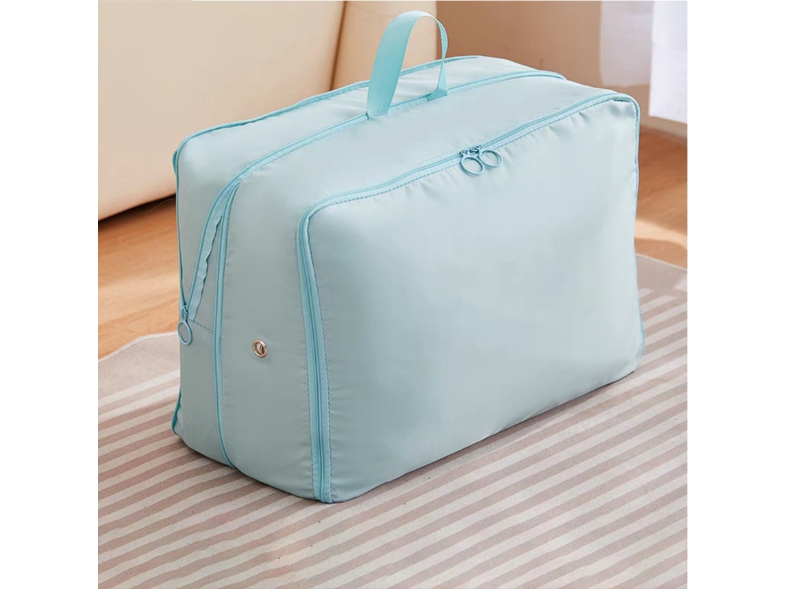 Bolsa Portátil Impermeable Y Resistente A La Humedad Para Guardar Ropa O Edredones Con Asa Ancha.