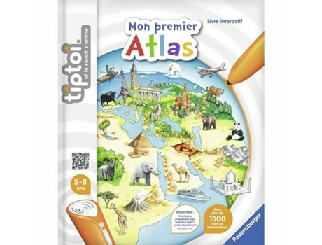 Libro interactivo infantil Ravensburger My First Interactive Atlas
