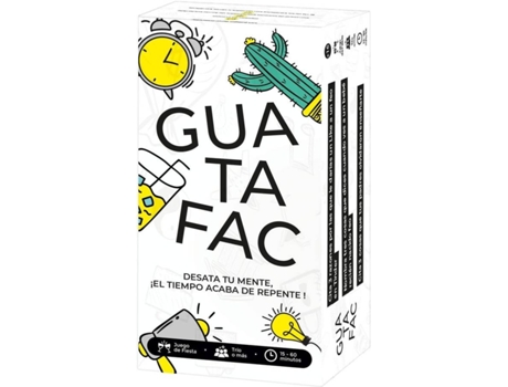 Juego de Mesa ASMODEE Guatafac (Edad Minima: 18 años)
