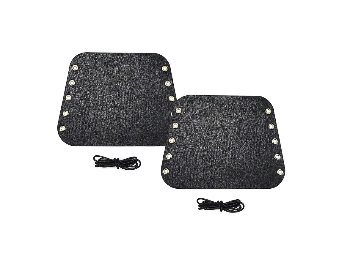 Pulseras negras para hombre para fiestas y eventos medievales. 1 par.