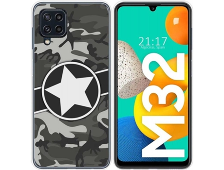 Carcasa Samsung Galaxy M32 TUMUNDOSMARTPHONE Camuflaje 02 Multicolor