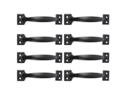 Mango De Cajón Simple 6 Pulgadas De Hierro Práctico Para Armario Gabinete Mueble Hogar 8 Piezas 14x3.4cm Como Se Muestra