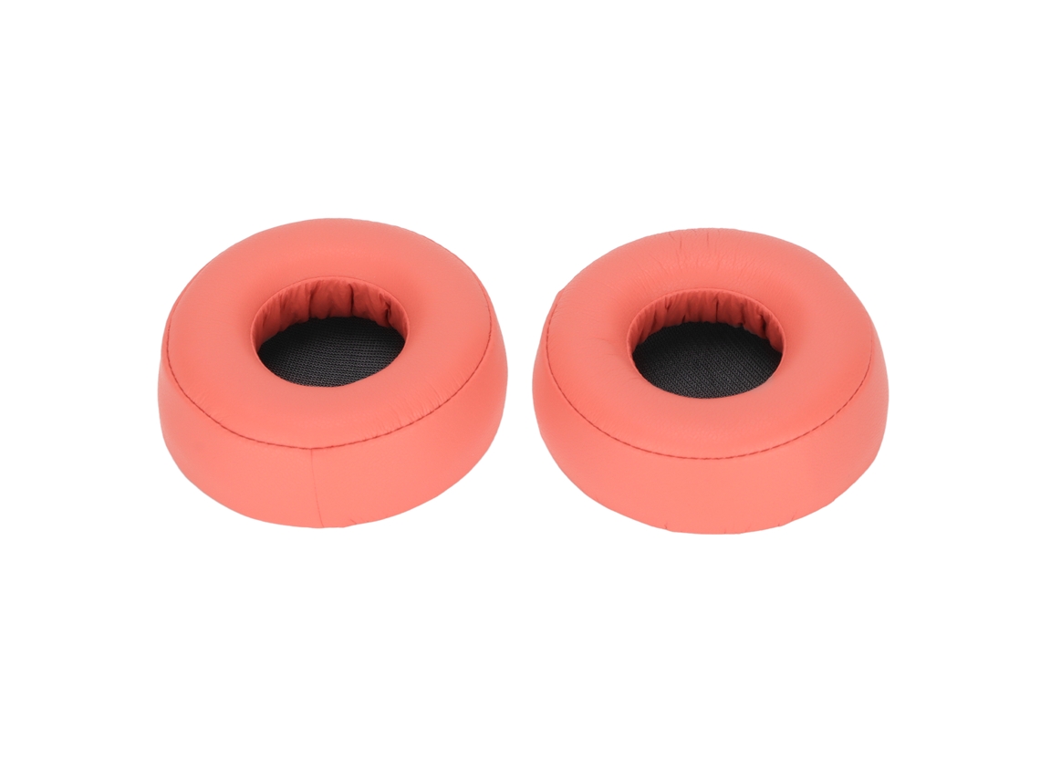 Almohadillas Para Auriculares Sony Wh-h800, De Repuesto Elásticas Y Flexibles, De Piel Sintética Y Espuma, Color Rojo.