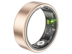Anillo inteligente de aleación de aluminio con un diámetro interior de 17,4 mm a 21,5 mm, monitor de salud Bluetooth para el dedo. Nostalgia88