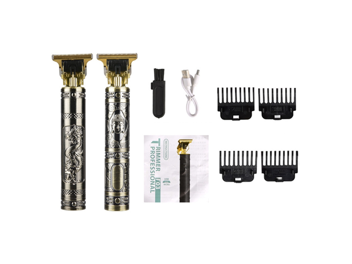 2pcs Cortadora De Pelo Eléctrica Potente Set De Tijeras De Corte Profesional Acero Inoxidable