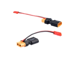 Cable conector de alimentación Lipo XT60 macho a hembra con conector JST hembra-macho para batería RC y accesorios de modelo.