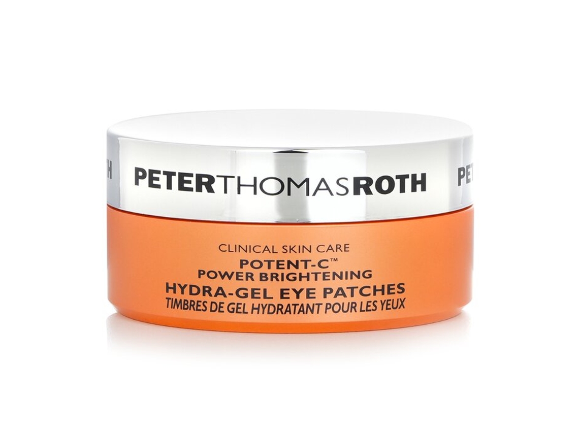 Parches de gel hidratante iluminador Potent C Power para ojos (30 pares) Peter Thomas Roth