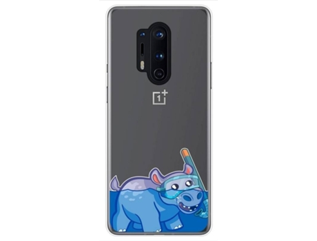 Carcasa OnePlus 8 Pro TUMUNDOSMARTPHONE Dibujos Transparente Multicolor