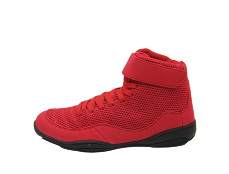 Zapatillas para Hombre SLOWMOOSE Profesionales Antideslizantes para Boxeo Rojo (40)