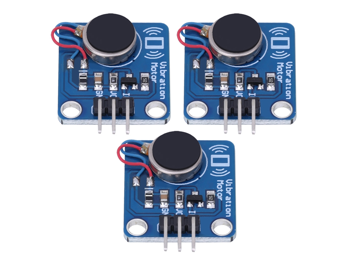 3 Módulos De Motor De Vibración Dc5v 9000rpm Para Proyectos Interactivos Y Dispositivos Inteligentes