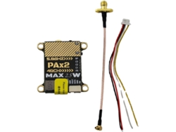 Kit De Transmisor De Video Fpv 5 8g 2 5w 40ch Con Audio De 25mw/400mw/800mw/1500mw/2500mw Para Dron De Carreras Rc Negro
