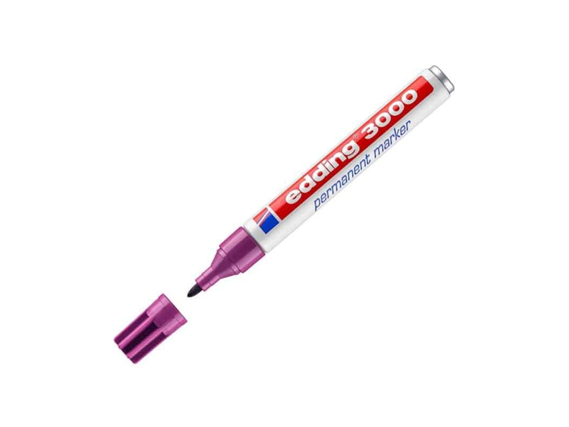 Edding Marcador Permanente 3000 Magenta