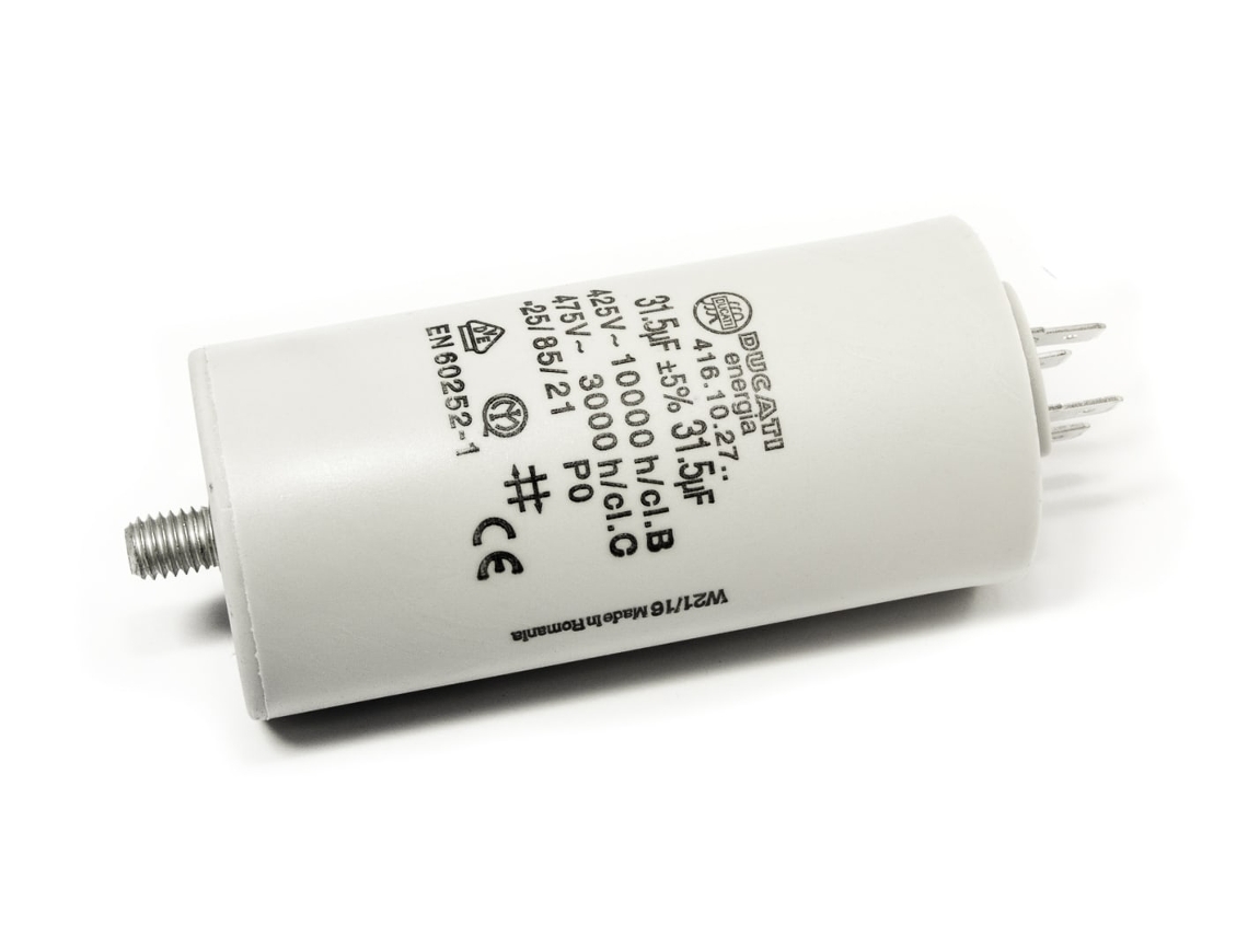 Condensador 31,5µf - Ducati Para Lavadora Cap731un