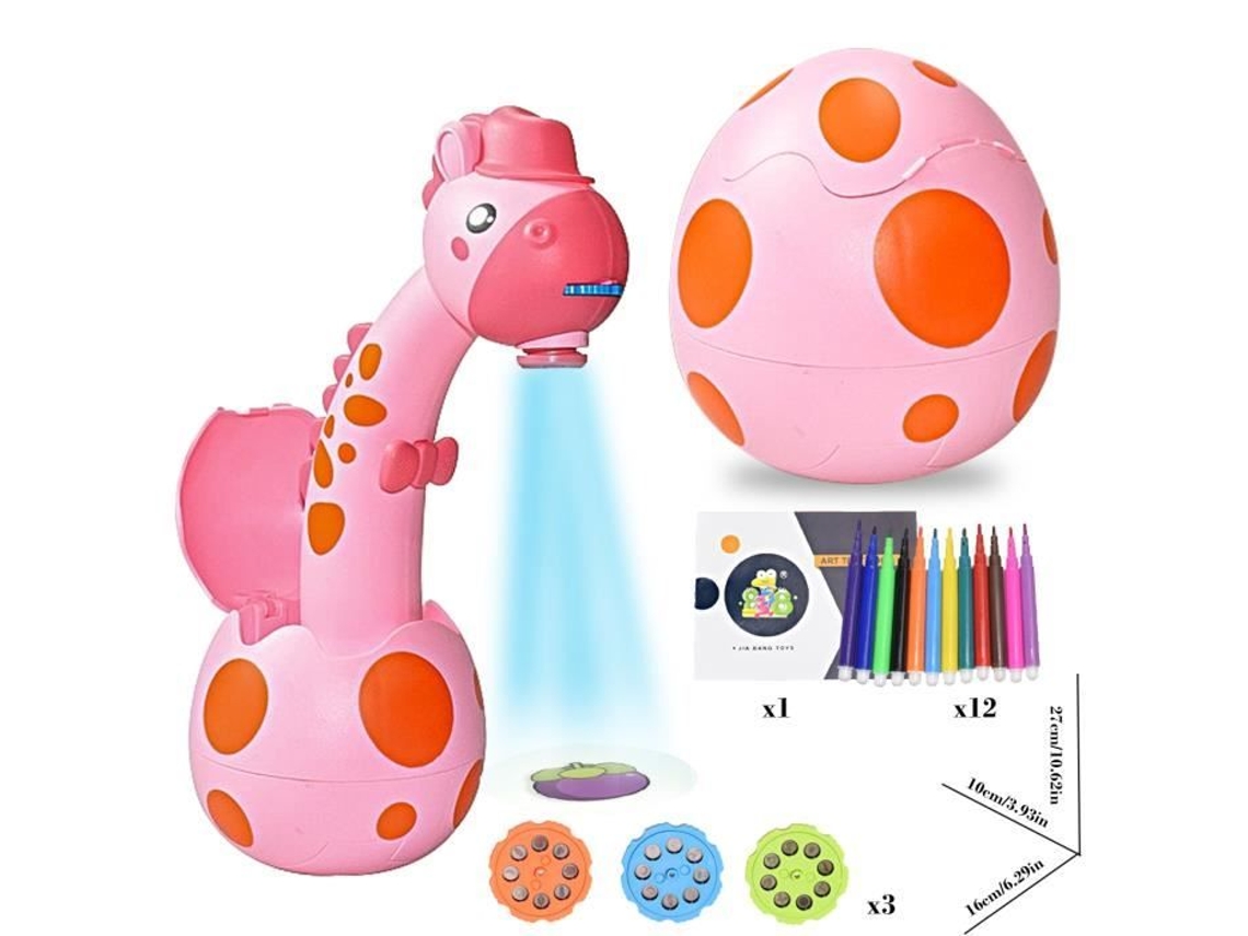 Mini proyector Led con gráficos de dibujo para arte infantil, mesa de dibujo, tablero de pintura, escritorio pequeño tipo E con caja