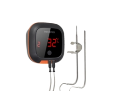 Termómetro inalámbrico para barbacoa, compatible con Bluetooth, hasta 6 sondas, 4 sondas con 2 sensores OEM
