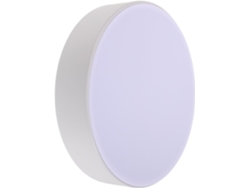 Cubierta Redonda Plana De Plástico Blanco Para Lámpara De Techo, Ideal Para Cocina, Oficina O Dormitorio.