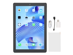 Tablet Android 10 de 10,1 pulgadas, 4 GB, 64 GB, 5G, Wifi, 5000 mAh, color negro y dorado claro