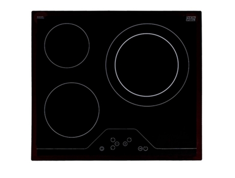 Placa de Vitrocerámica NEW POL NWVT3Z (Eléctrica - 62 cm - Negro)