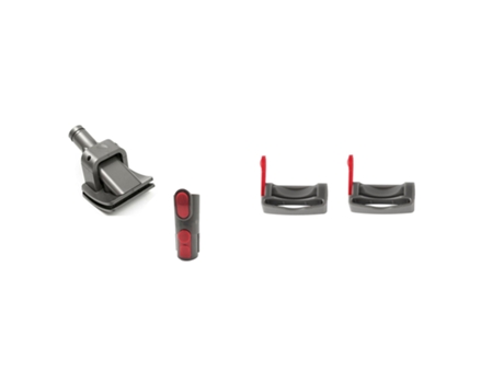 Ad-2X cepillo y adaptador de herramientas para perros y mascotas para Dyson Pet V7 V8 V10 V11 y 2X bloqueo de gatillo para Dyson V6 V7 V8 V11 V10