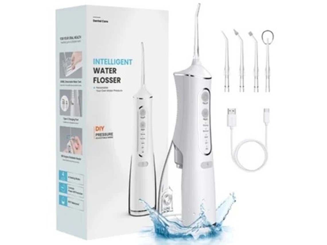 Irrigador bucal portátil Yizhood L8 blanco